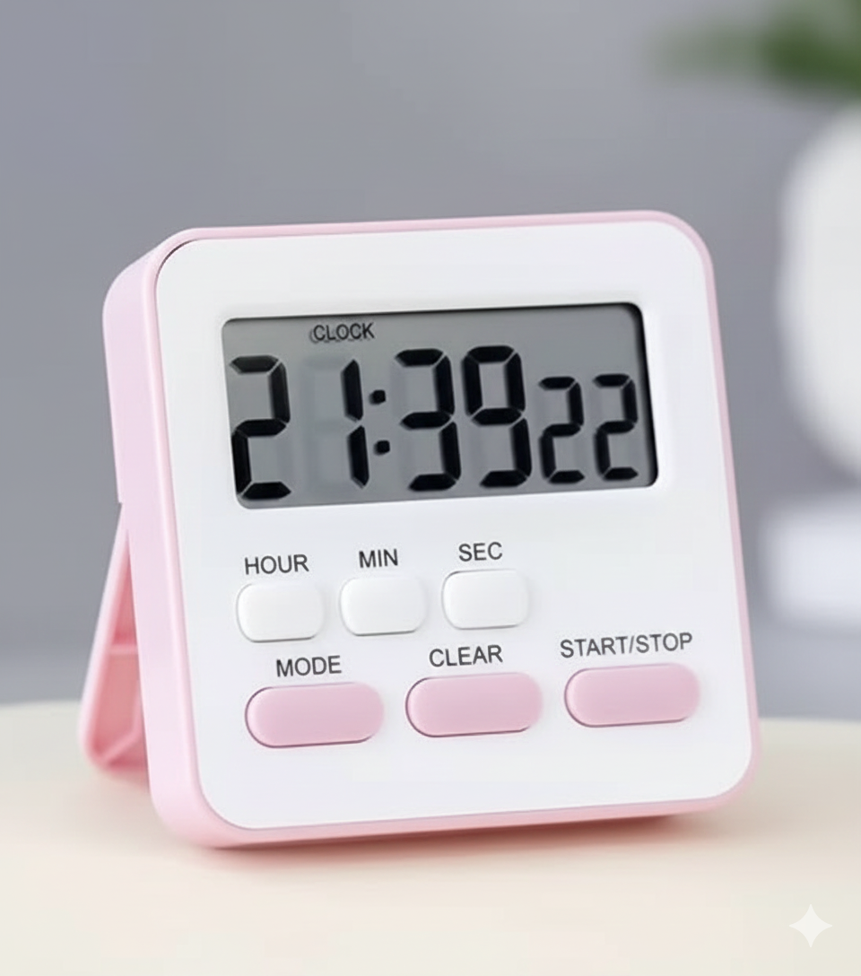 Digital Kitchen Timer & Stopwatch